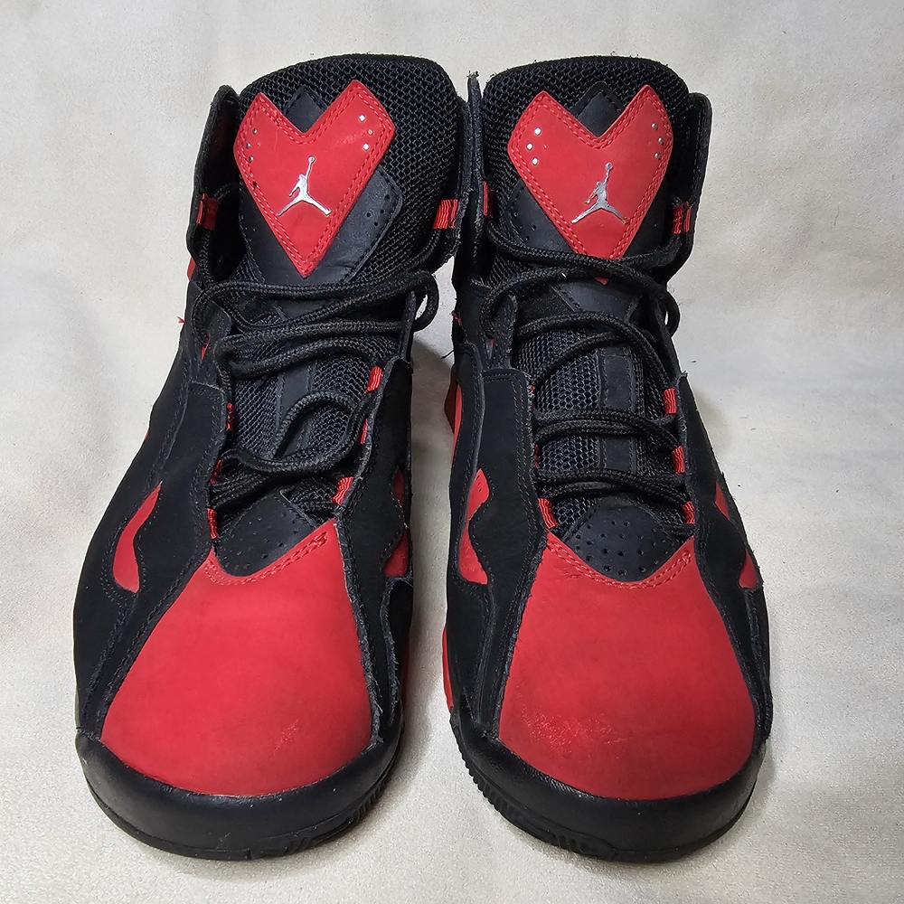 Men's Black and Red Athletic Shoes